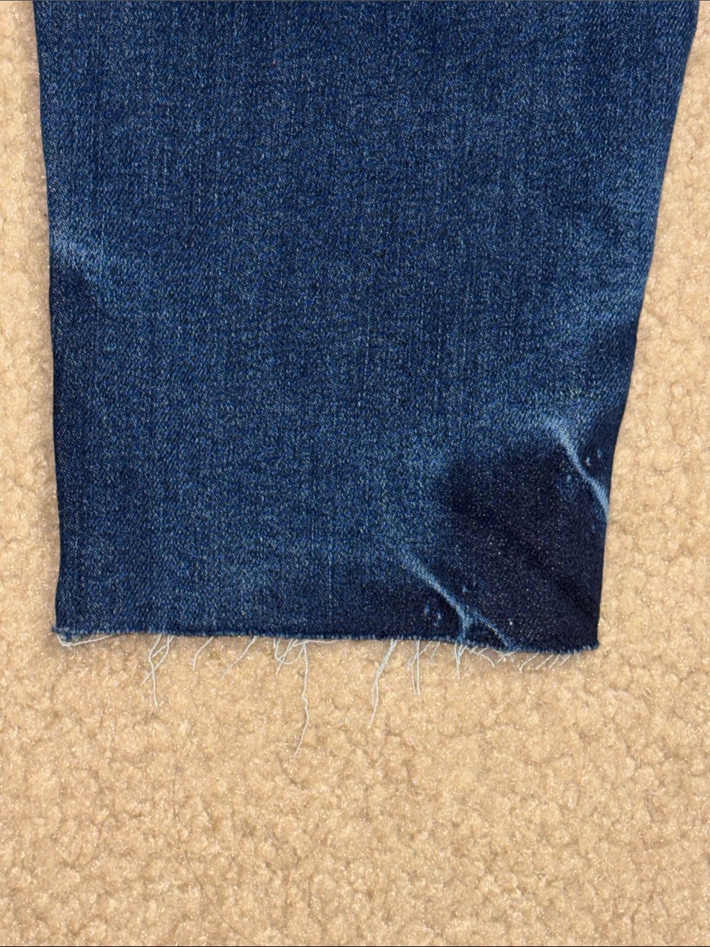 Women's Skinny Jeans in Dark Blue Wash - Sleek Slim Style - Picture 11 of 13